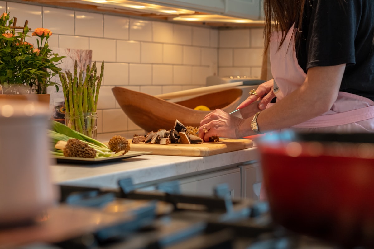 Alimentazione consapevole e salutare con verdure fresche
